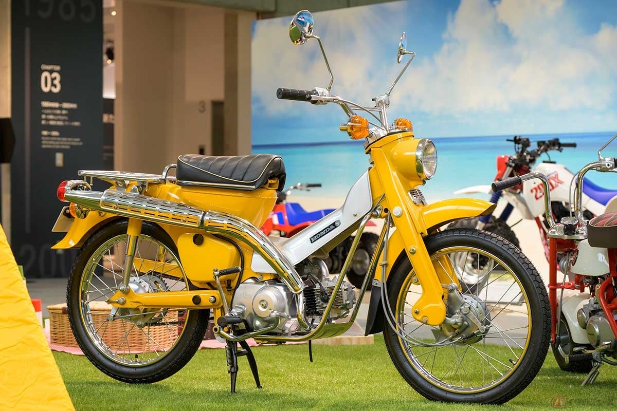 1968年に発売されたホンダ「CT50」は、排気量50ccクラスの「ハンターカブ」だった