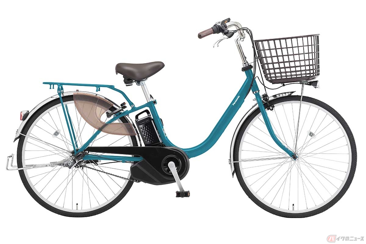 パナソニック「ビビ・L」限定カラーのディープエメラルドブルー