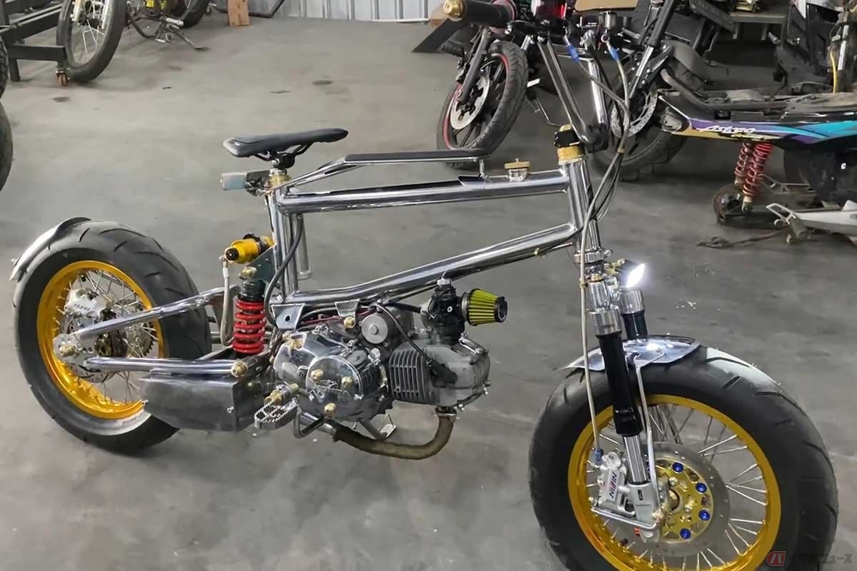 ホンダ「スーパーカブ」をBMXスタイルにカスタムした、インドネシア産「BMX CUB」に注目