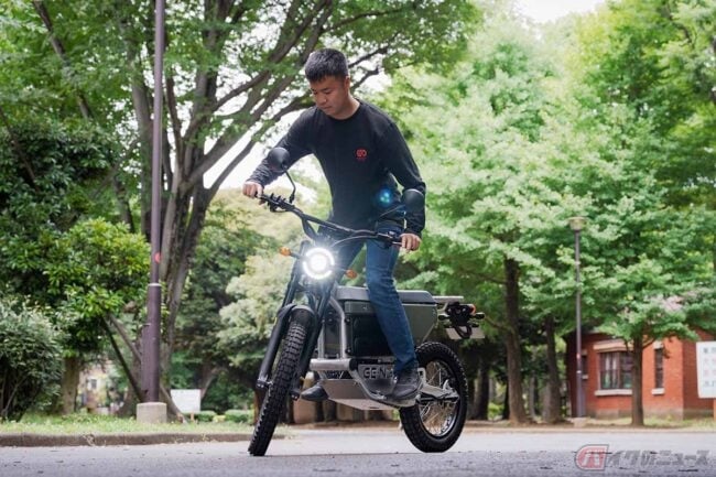 車重58kgと超軽量、オン・オフ気軽に遊べる原付バイクDIRTFREAK「GE-N3