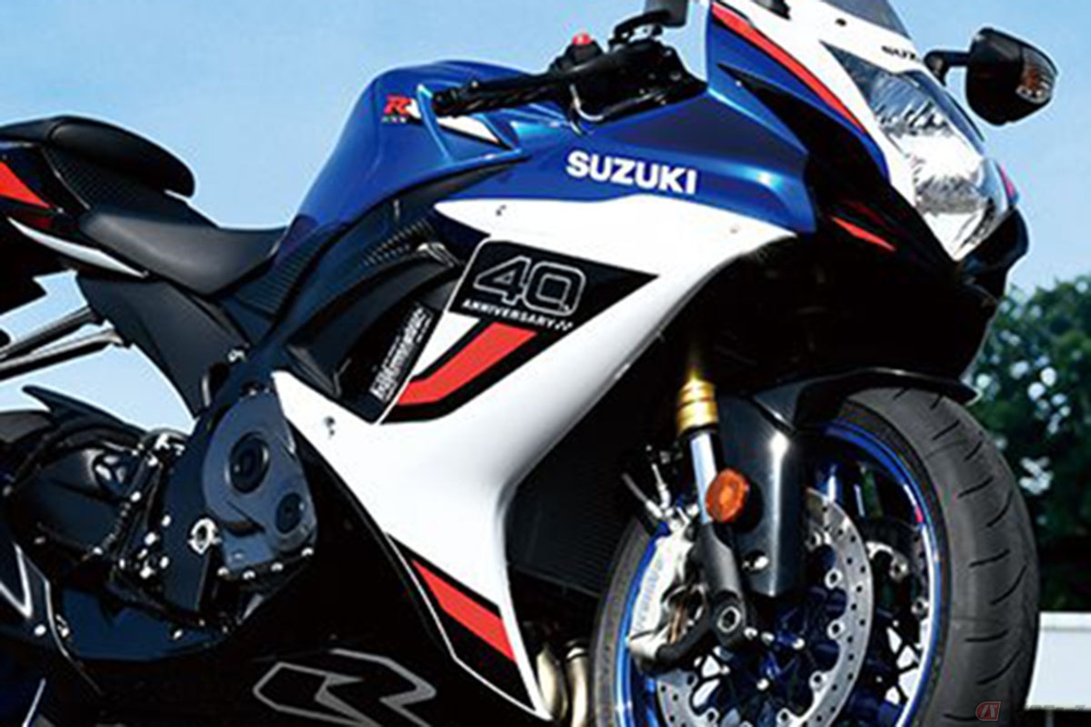スズキ「GSX-R750」40周年記念カラー
