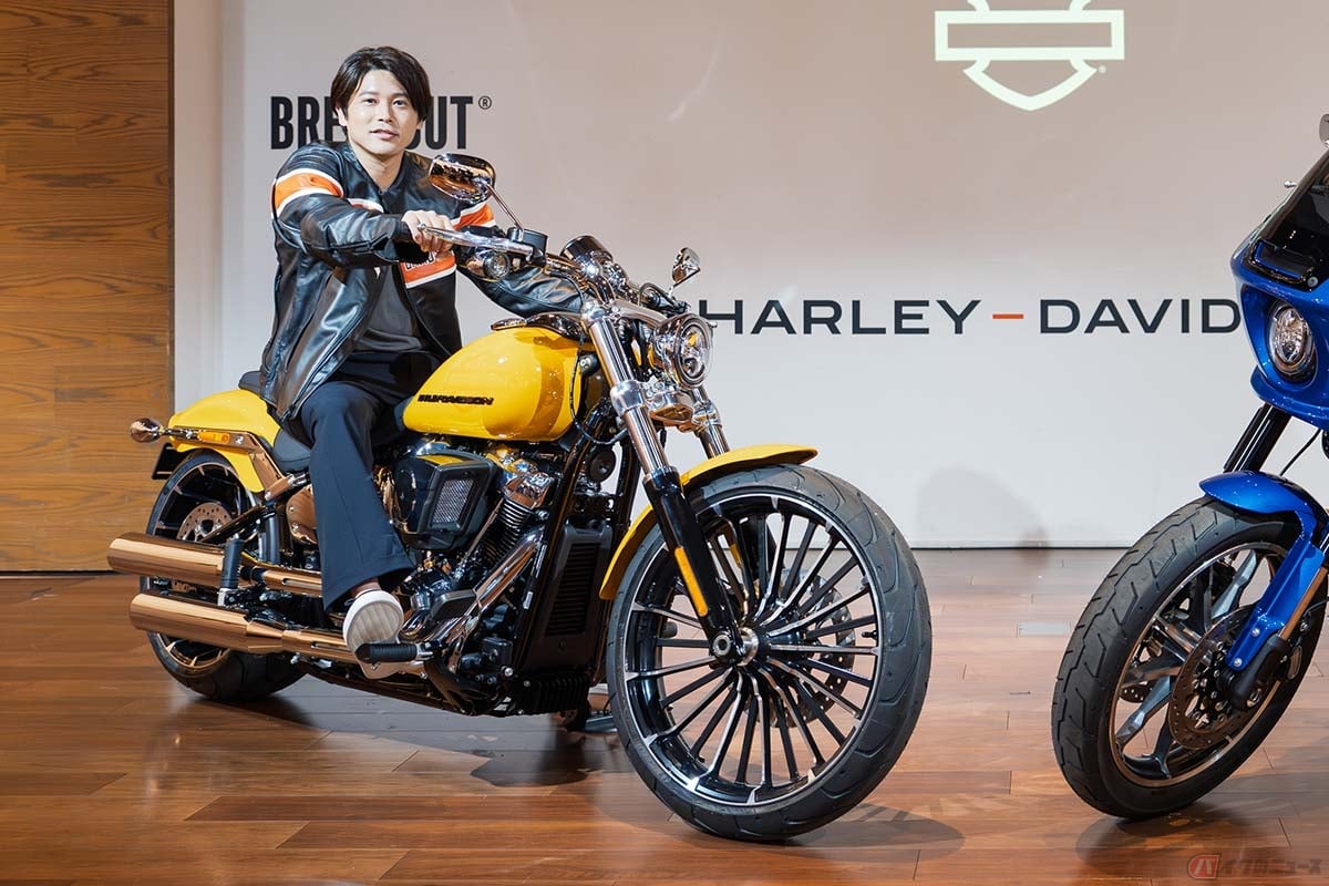 ハーレースペースブレイクアウト ハーレーダビッドソン、排気量1923ccの新型「ブレイクアウト」発表 120