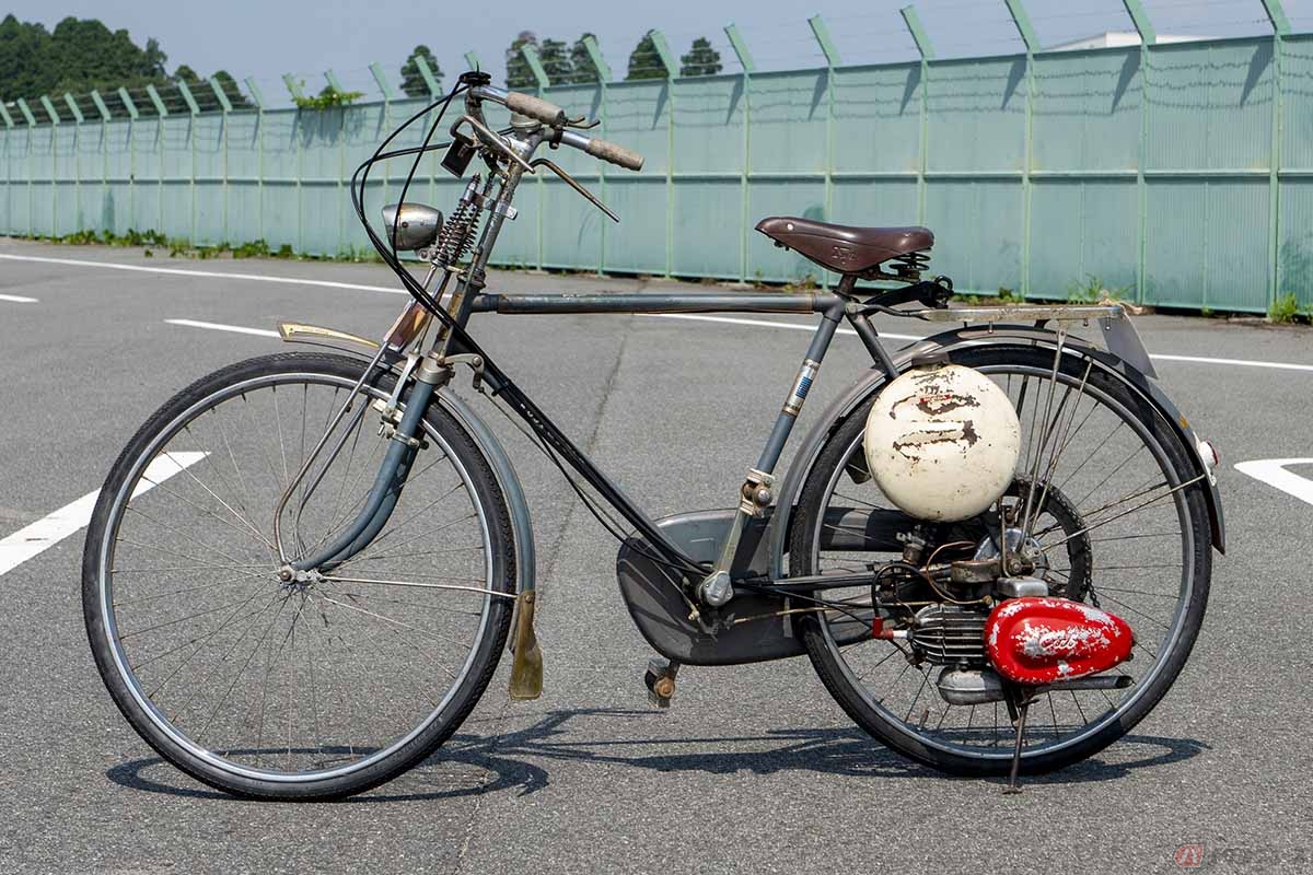 カブ号F号-since ホンダ カブF号エンジン搭載自転車 1952- - バイクの系譜
