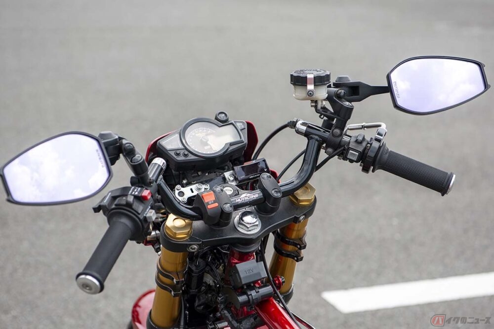 鉄カブならではの加工・流用」の極み 「タイカブ×グロム×NS-1」パーツ
