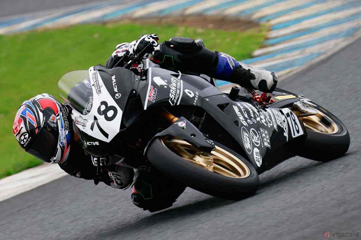 レーシングチーム「Sanwa Racing」からアジアロードレーシング選手権第3戦、日本ラウンドにスポット参戦した大久保光選手