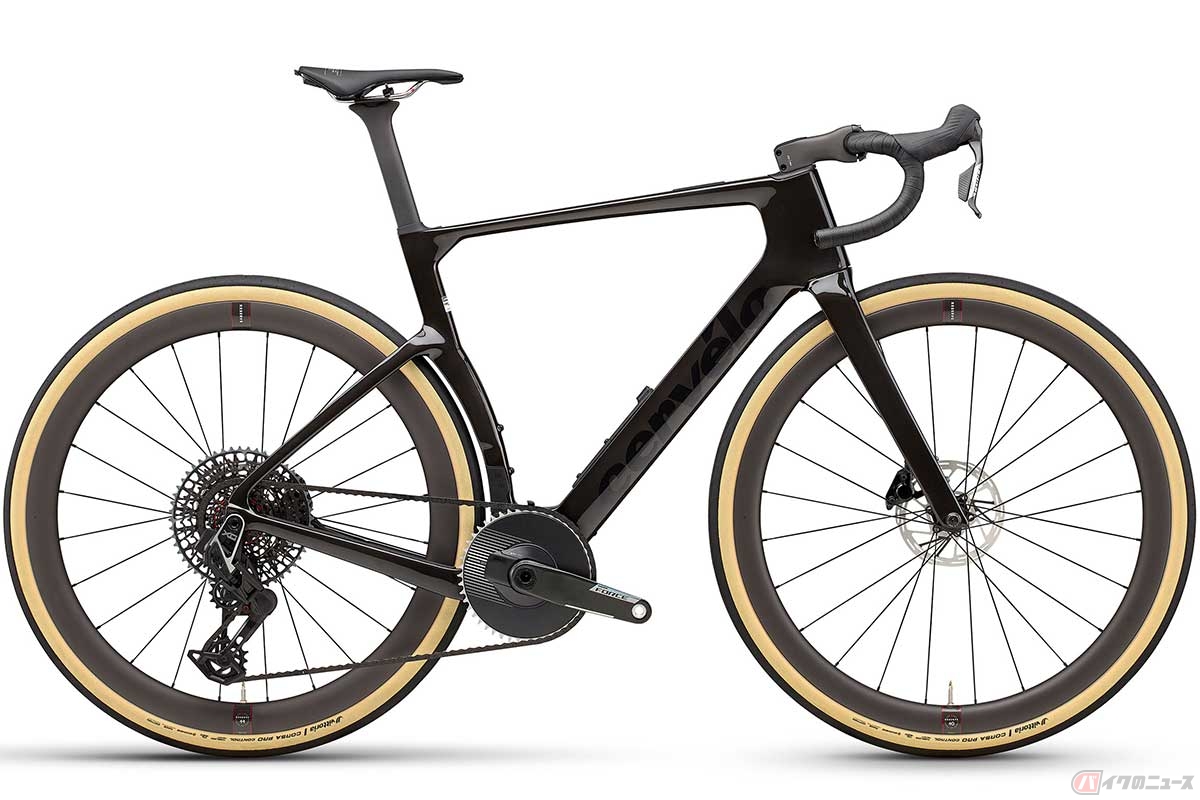 cervelo新型「Aspero-5」(完成車)カラー:ファイブブラック