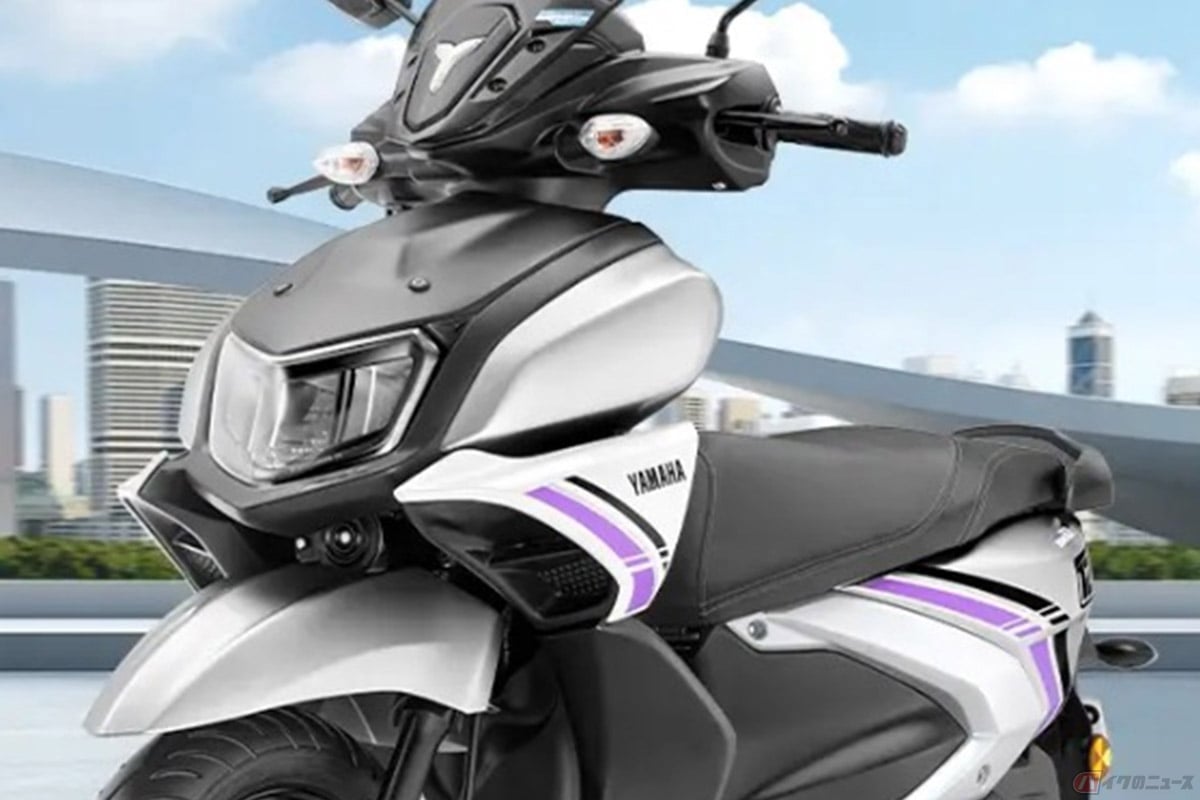 ヤマハ「RAY ZR 125 Fi」(ディスクブレーキモデル)