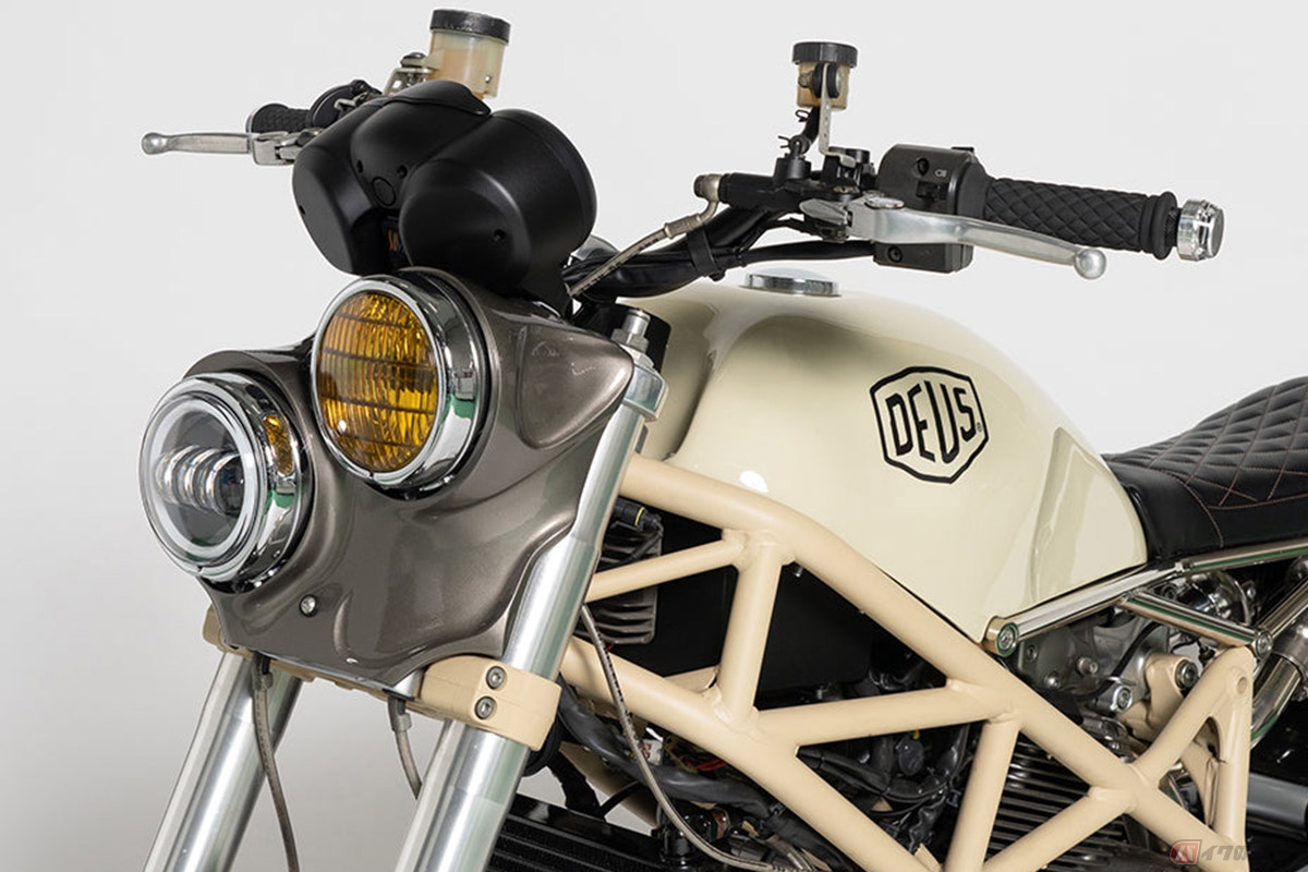 DEUS JAPANが手掛けたドゥカティ「モンスターS2R 1000」をベースにしたカスタムバイク「ARGUS」