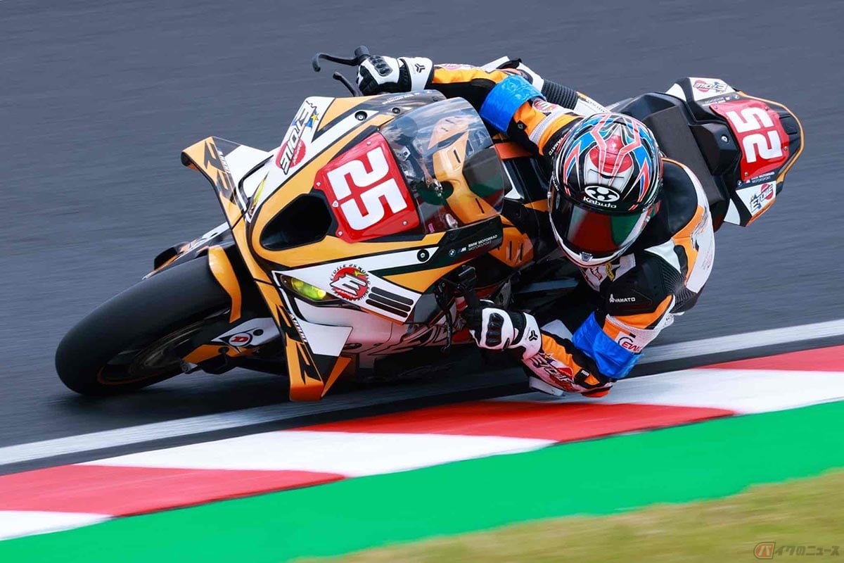 2025 FIM世界耐久選手権"コカ·コーラ" 鈴鹿8時間耐久ロードレース 第46回大会に参戦した大久保光選手(チームエトワール)。マシンはBMW Motorrad「M1000RR」を使用