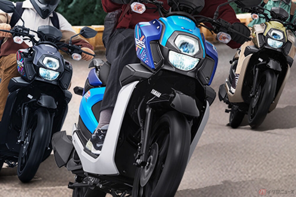 オフロードテイストを盛り込んだ原付二種スクーター!! ヤマハ「X Ride