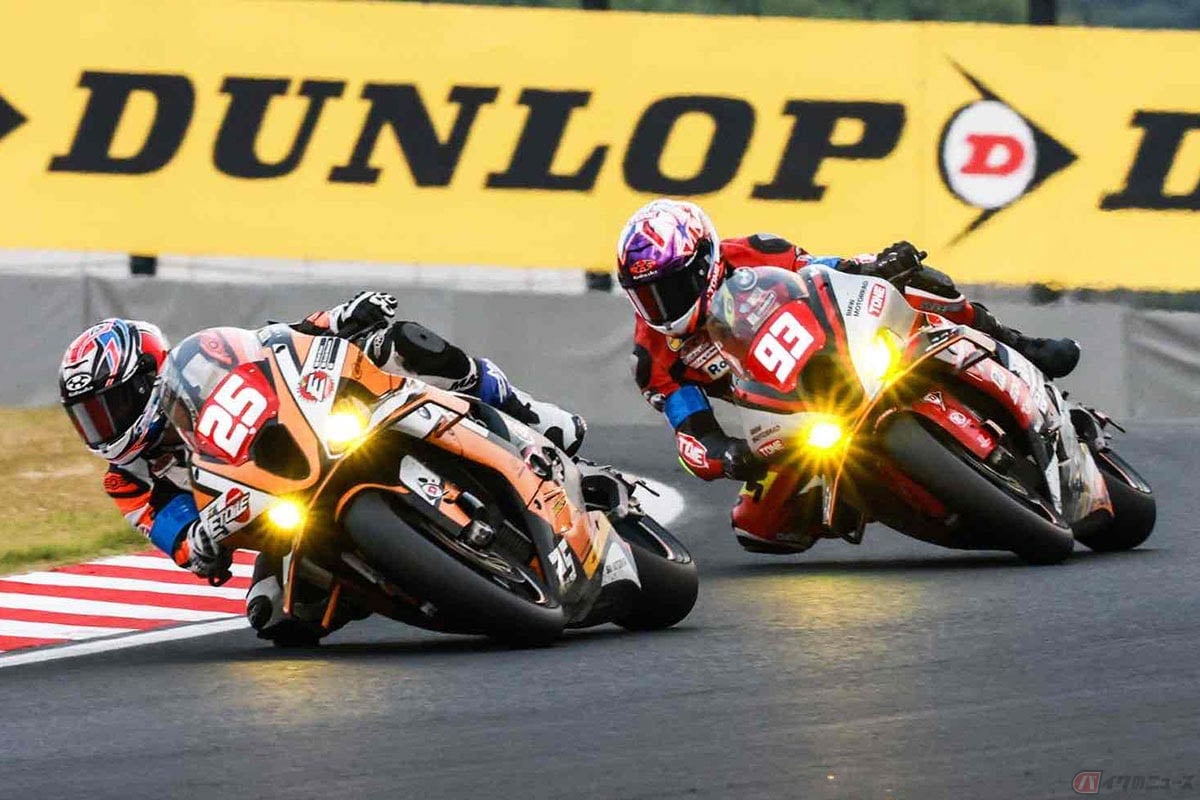 2025鈴鹿8耐に参戦した大久保光選手(チームエトワール)