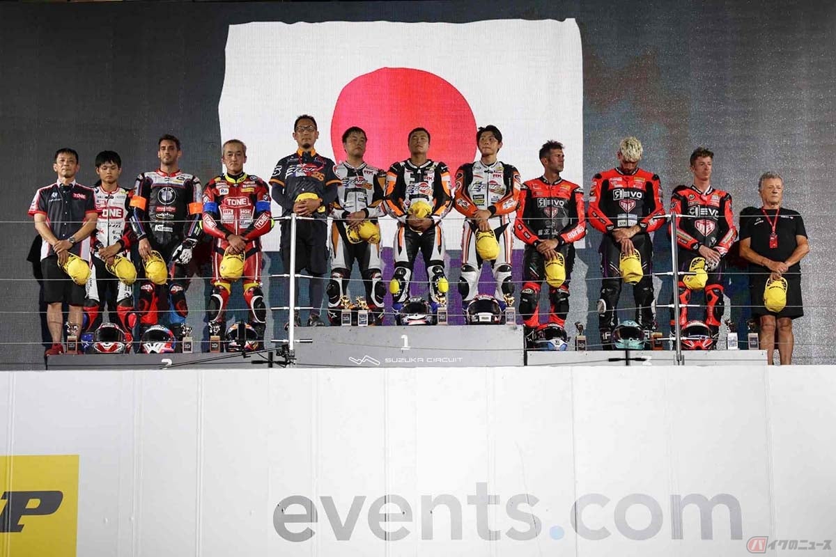 2025鈴鹿8耐に参戦した大久保光選手(チームエトワール)。見事、スーパーストッククラス優勝を獲得しています