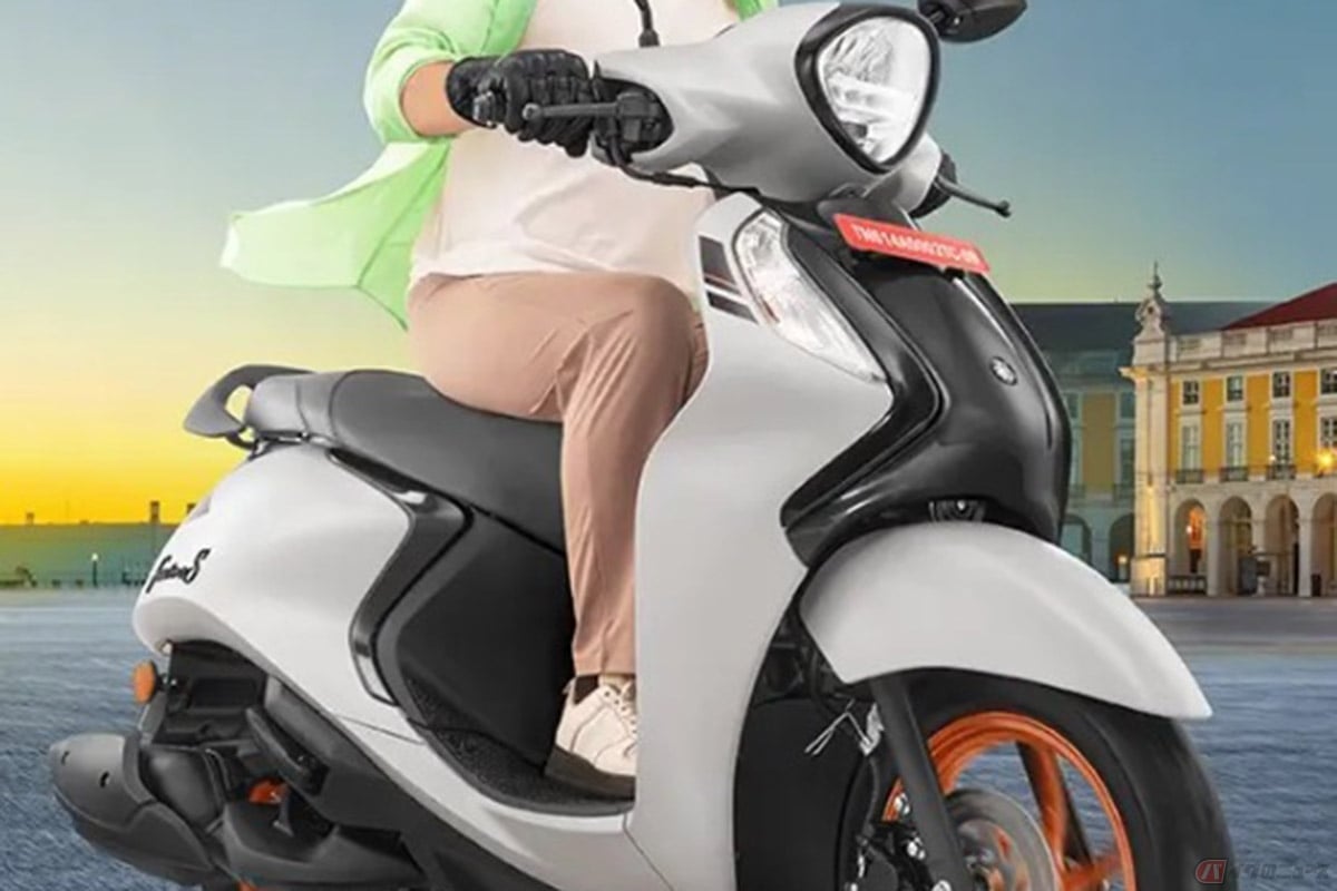 ヤマハの原付二種スクーター「ファッシーノ」