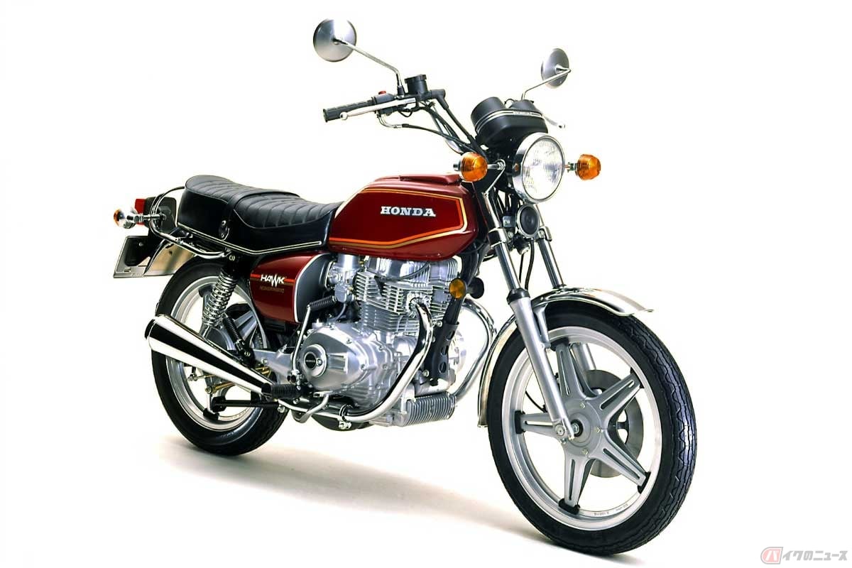 トルクコンバーターでAT化した「CB400Tホンダマチック装備車」(1978年)