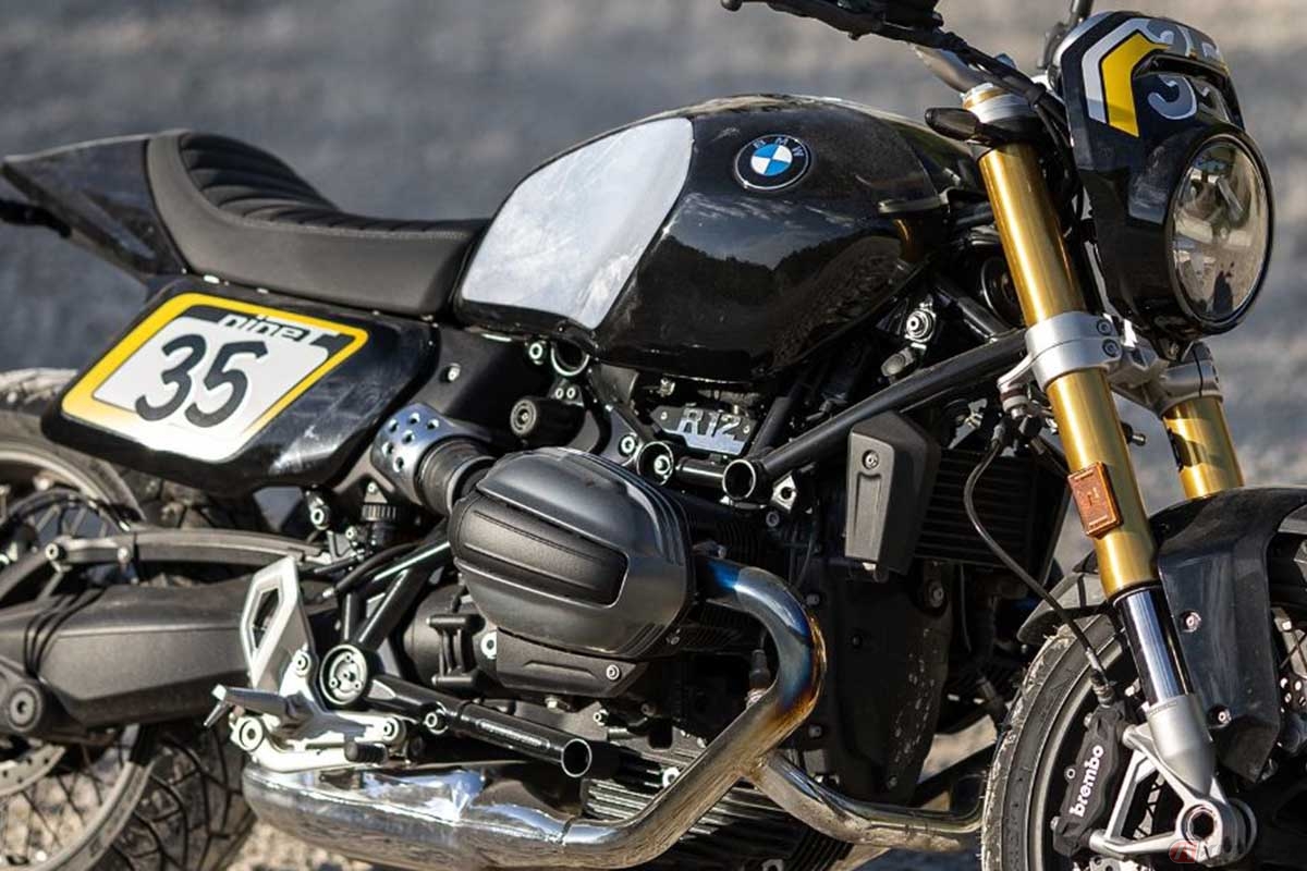 BMW Motorrad「R12 nineT」The Trackerアクセサリーパッケージ装着車