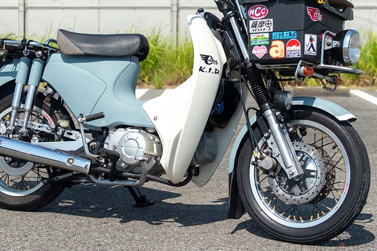 ホンダ「スーパーカブ110プロ」をベースにしたカスタムバイク