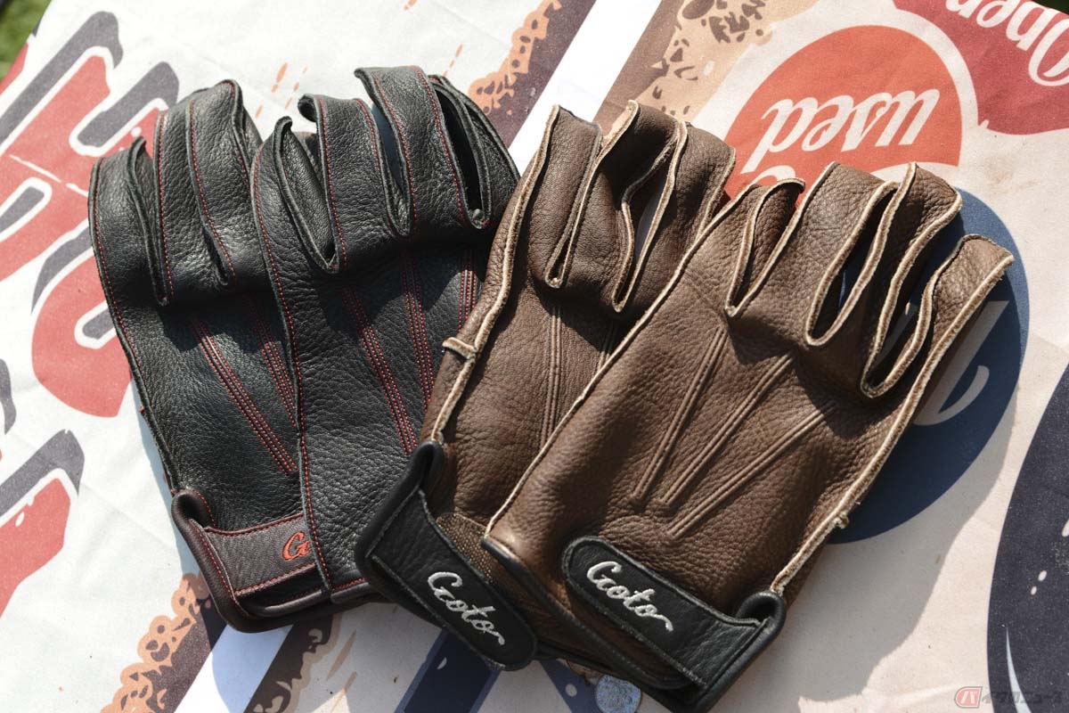 尾原手袋屋島工房のオーダーメイドグローブ。サイズ、カラー、糸の色などすべてオーダーで製作することが可能です