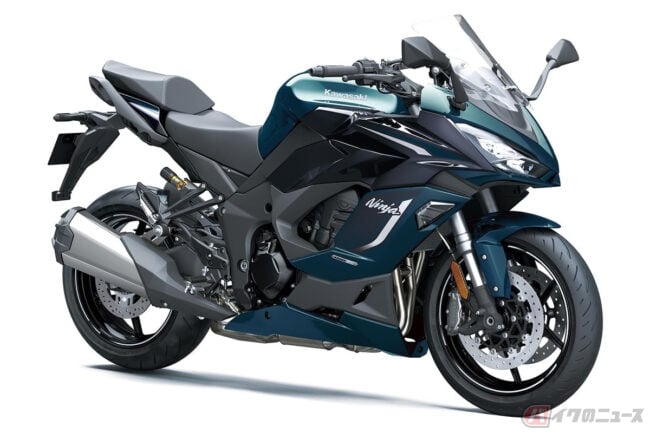 スーパースポーツ顔で超充実装備!! カワサキの俊足スポーツツアラー