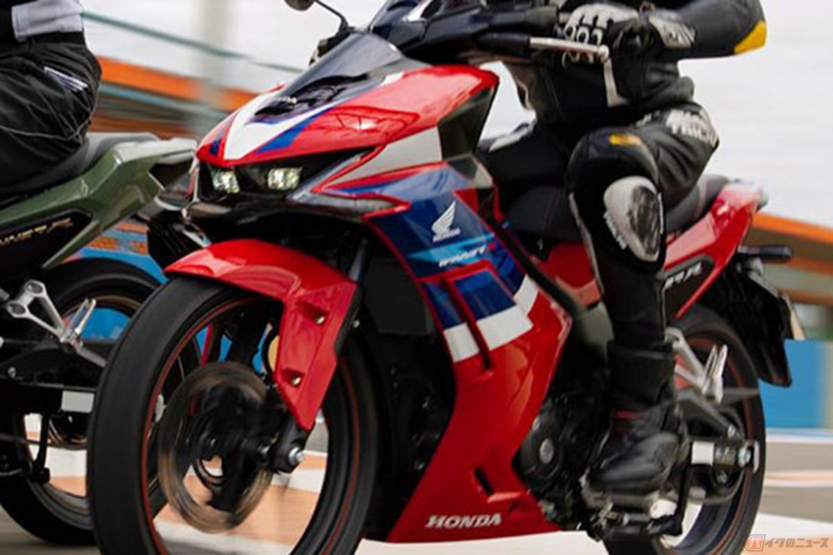 ホンダベトナムが発表した新型モデル「WINNER R」