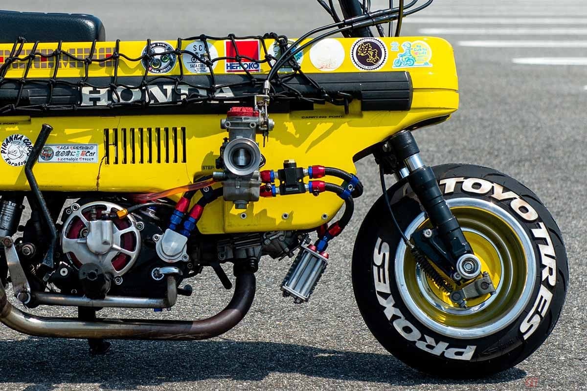 ホンダ「モトコンポ」をベースにしたカスタムバイク