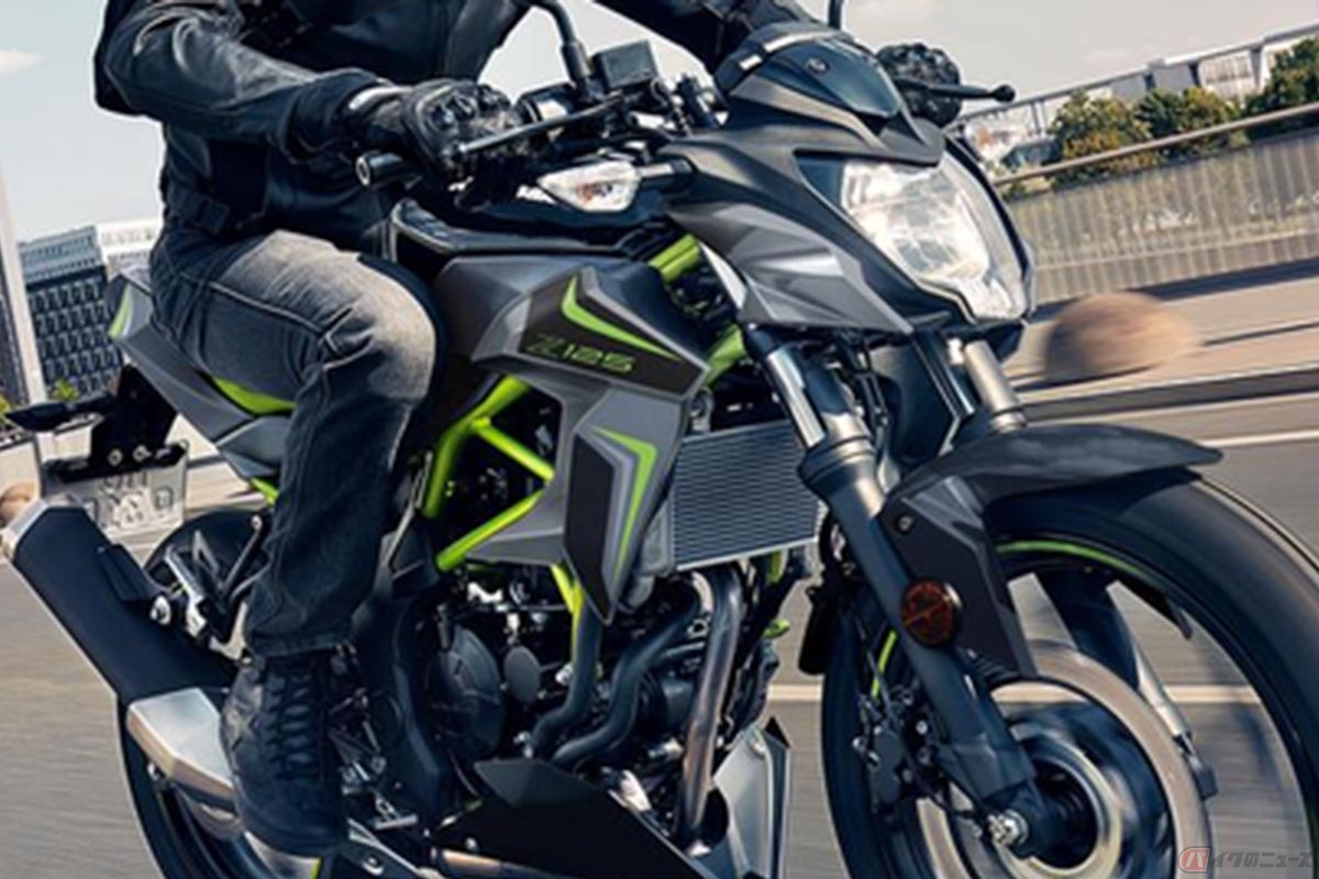 カワサキ「Z125」2026年モデル