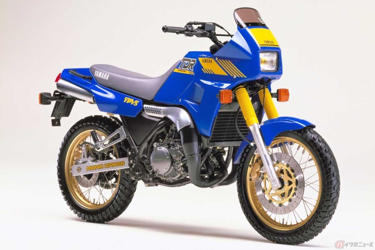 1988年発売の「TDR250」は、本格アドベンチャーの資質を認められずに姿を消した