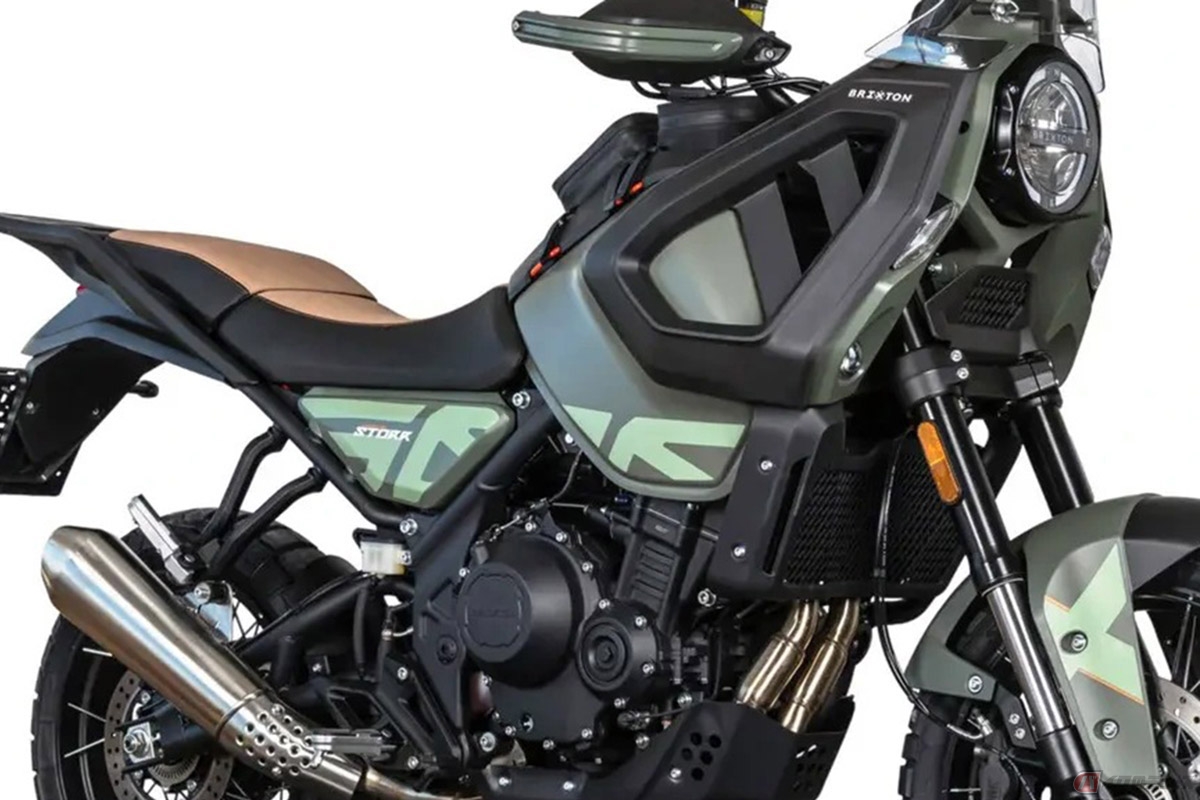 ブリクストン・モーターサイクルズ「CROSSFIRE 500 STORR(クロスファイア500ストー)」