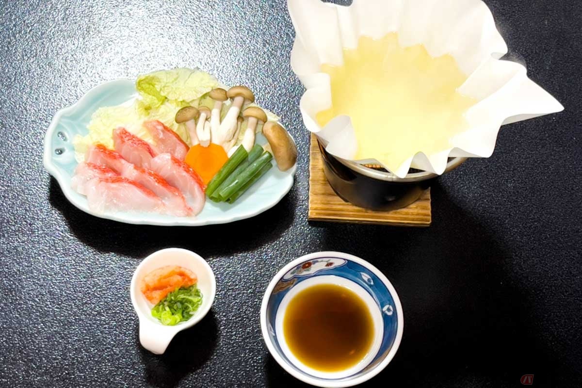 予想を遥かに超えて大ヒットだったキンメのシャブシャブ