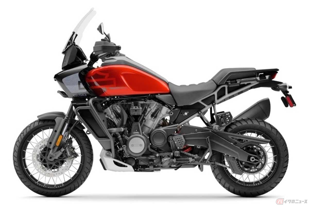 ハーレーダビッドソンのアドベンチャーモデル「PAN AMERICA 1250 SPECIAL/ST」はチェーンドライブを採用