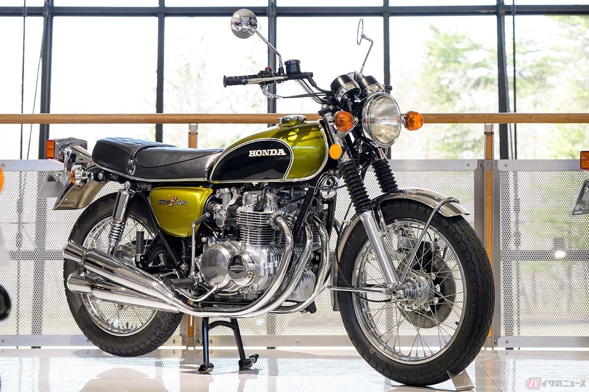 1971年に発売されたホンダのSOHC直列4気筒エンジン第2弾モデル「DREAM CB500 FOUR」