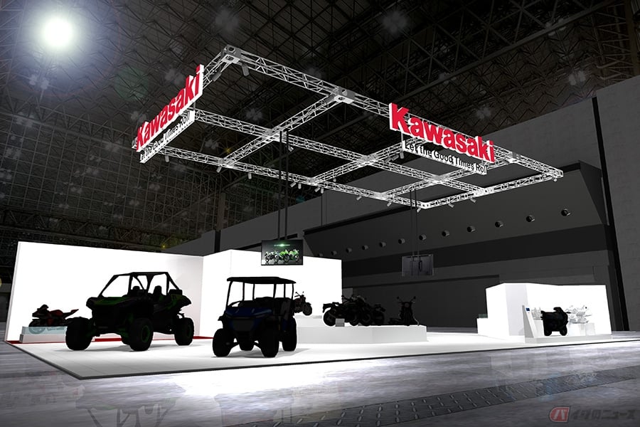 Japan Mobility Show 2025のカワサキブース
