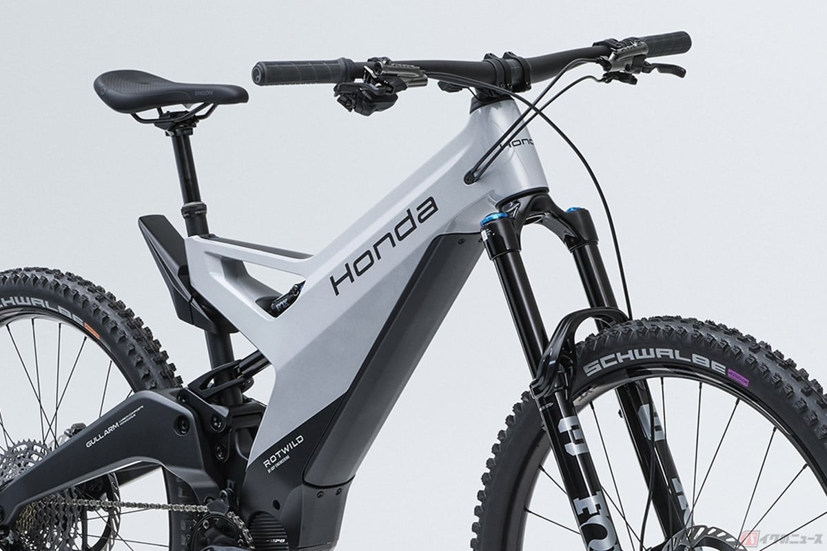 欧州で市販予定のプロトタイプ「Honda e-MTB Prototype」