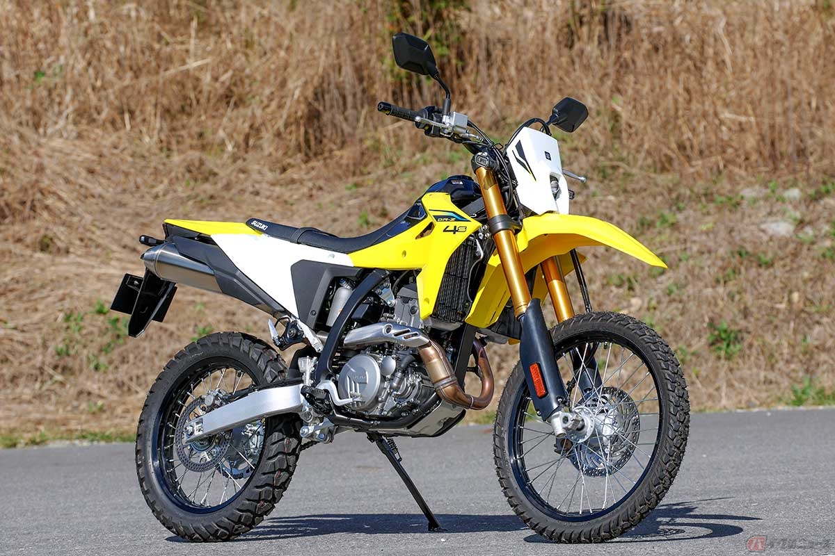 スズキ新型「DR-Z4S」2025年10月8日発売