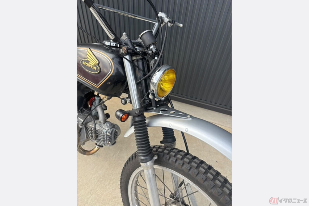 ホンダのビジネスバイク「ベンリイ」がベース!? 廃車寸前から見事な