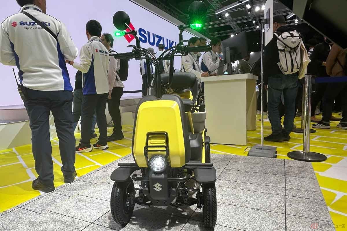 スズキの電動パーソナルモビリティ「SUZU-RIDE 2」