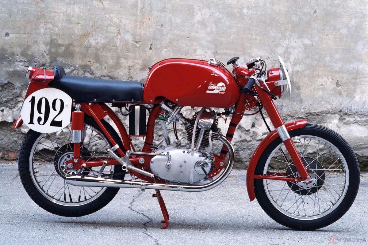 ドゥカティがカムギアトレーンを初採用した「グランスポルト100マリアンナ」(1955年)
