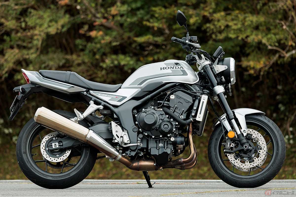 ホンダ新型「CB1000F」カラー：ウルフシルバーメタリック（グレーストライプ）