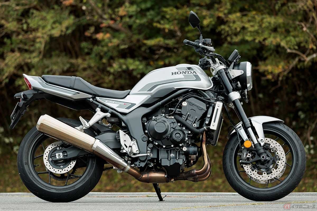 ホンダ新型「CB1000F」カラー:ウルフシルバーメタリック(グレーストライプ)
