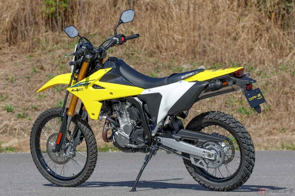 帰ってきたスズキ「DR-Z」 日本メーカー唯一の400ccクラス もはや希少