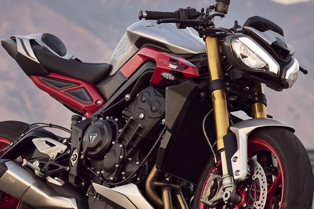 豪華装備で戦闘力アップ!! 3気筒エンジン搭載の「ストリートトリプル