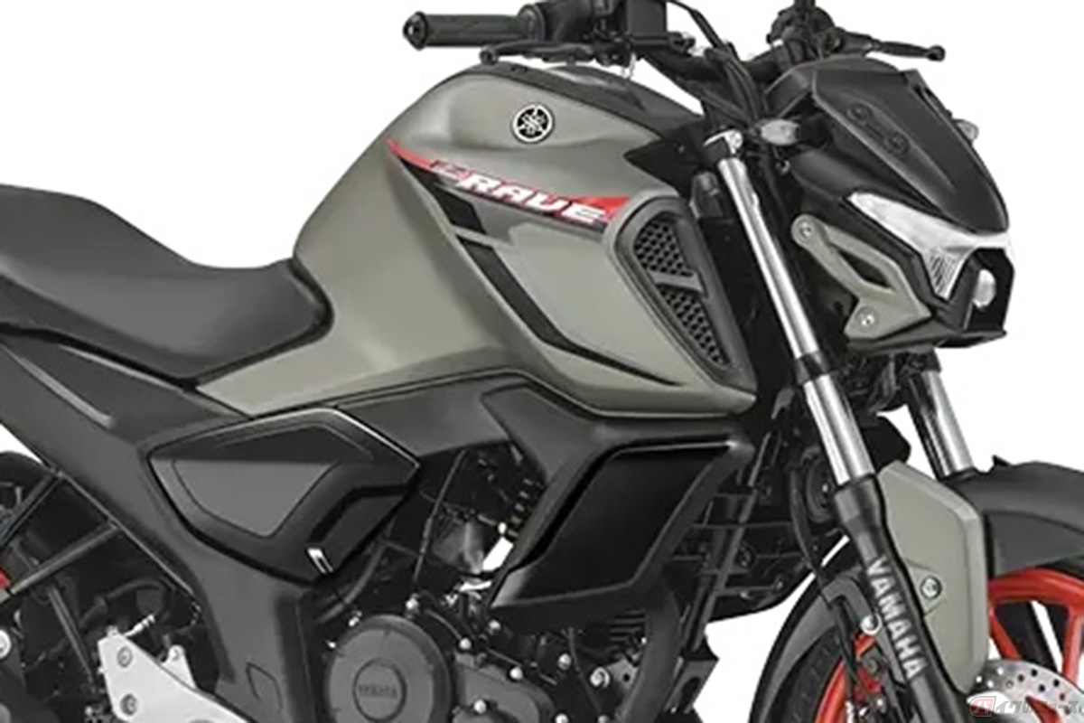 ヤマハがインドで発表した「FZ Rave」
