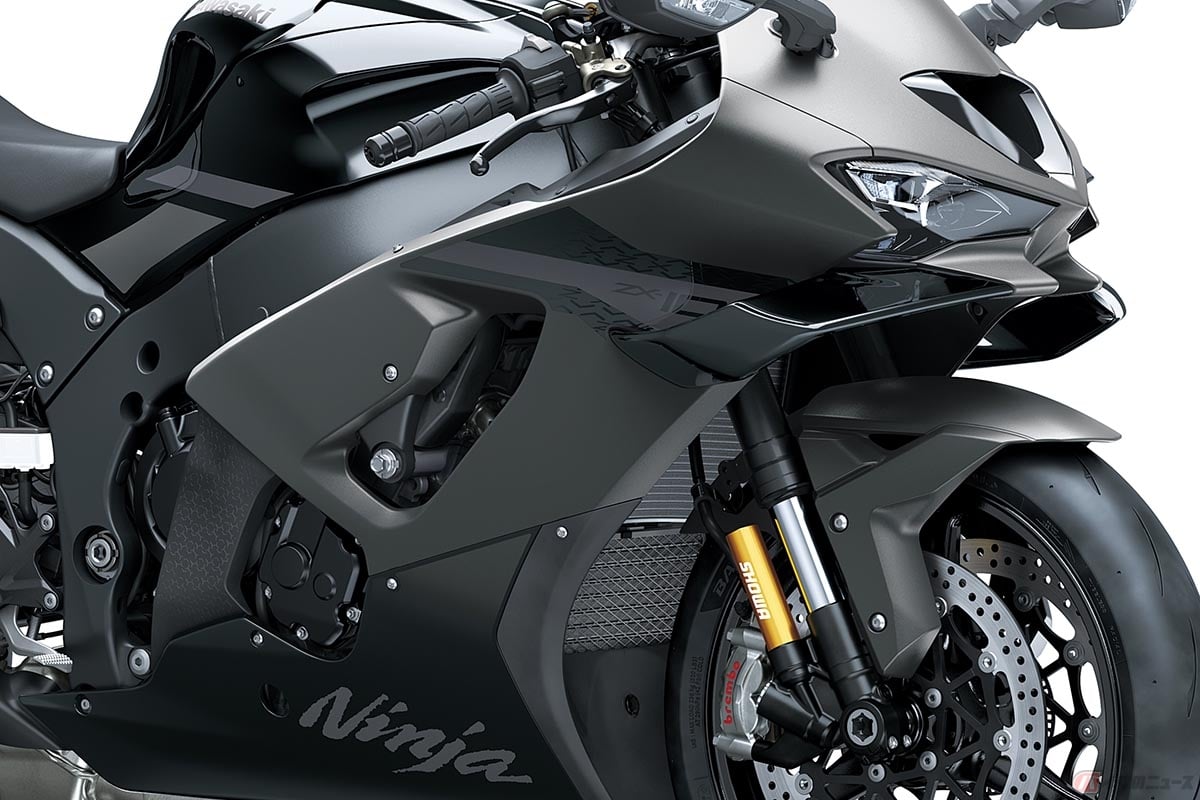 カワサキ「Ninja ZX-10R」レース専用モデル(写真はABS仕様)