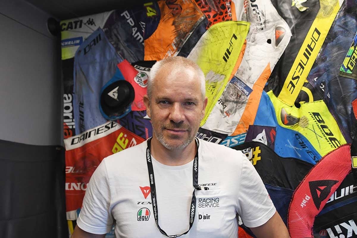 ダイネーゼのレーシング・ディレクター、マルコ・パストーレさん(c)Eri Ito