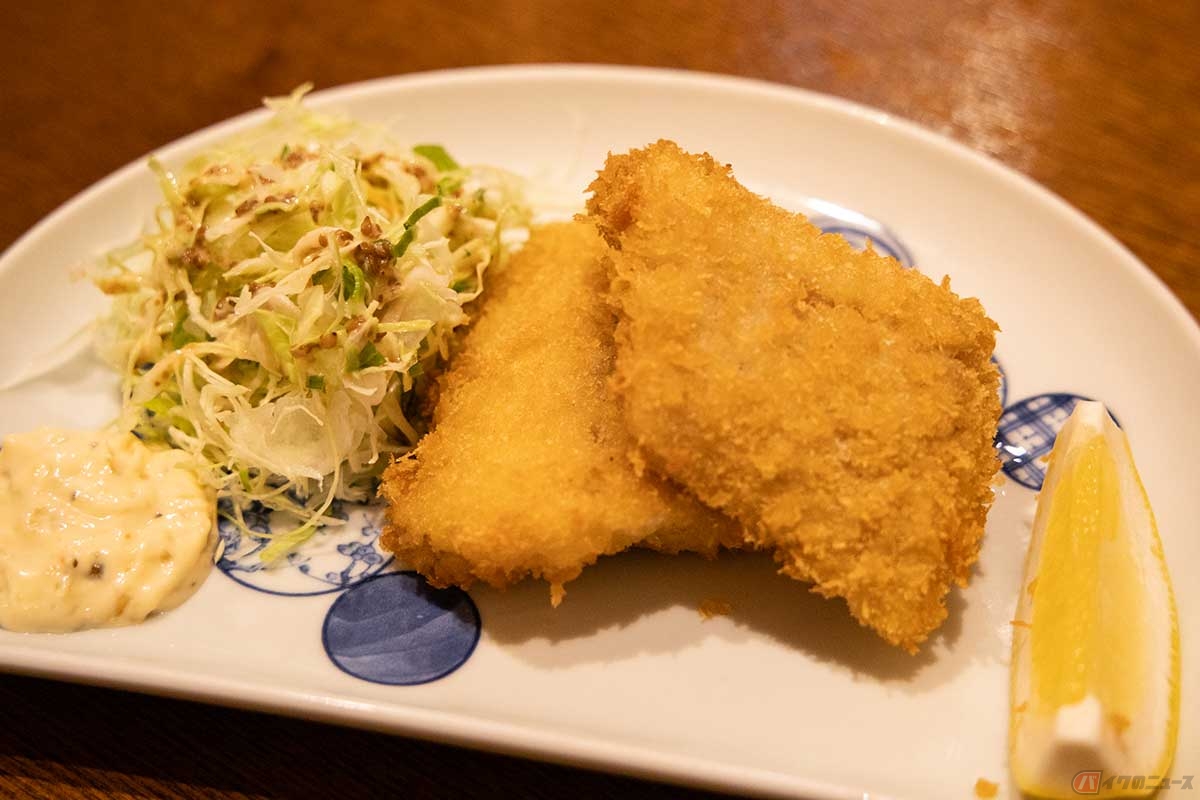【聖地・松浦アジフライ旅2025】注文してから捌いて揚げる「いけす小料理　みゆき」の「あじフライ」は、身がふわふわで揚げ具合も絶妙