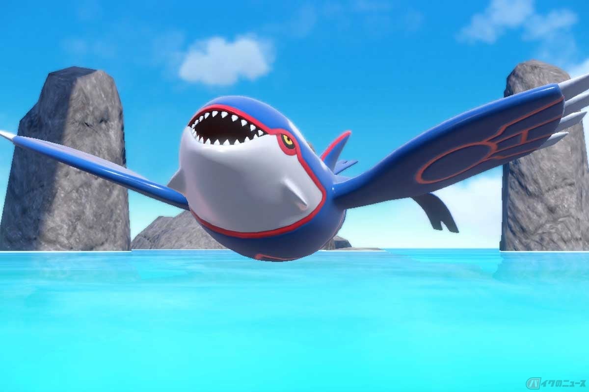 伝説のポケモン「カイオーガ」