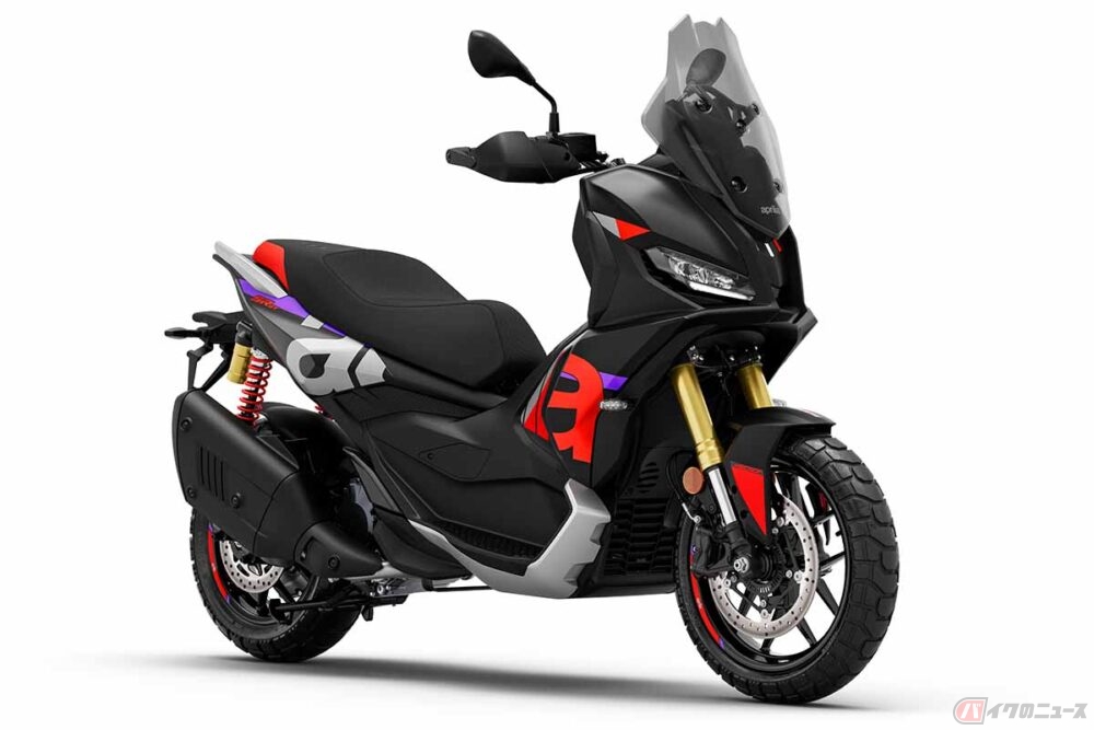 超絶スポーティーな「新型ミドルクラス・スクーター」登場