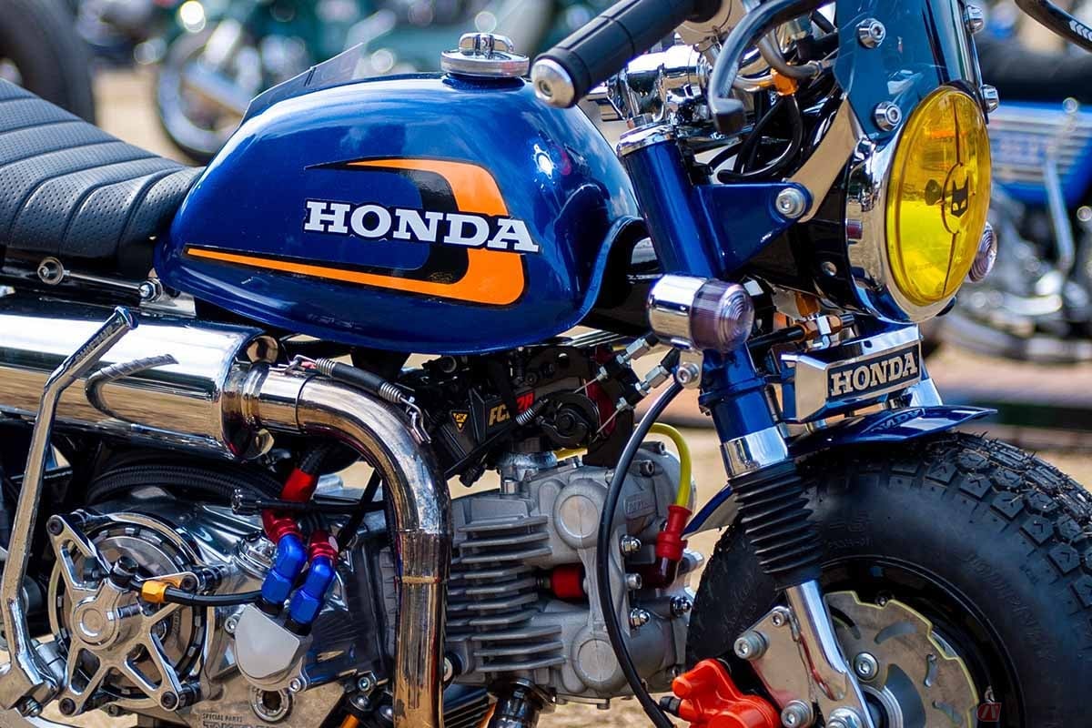 ホンダ「モンキー」をベースにしたカスタムバイク