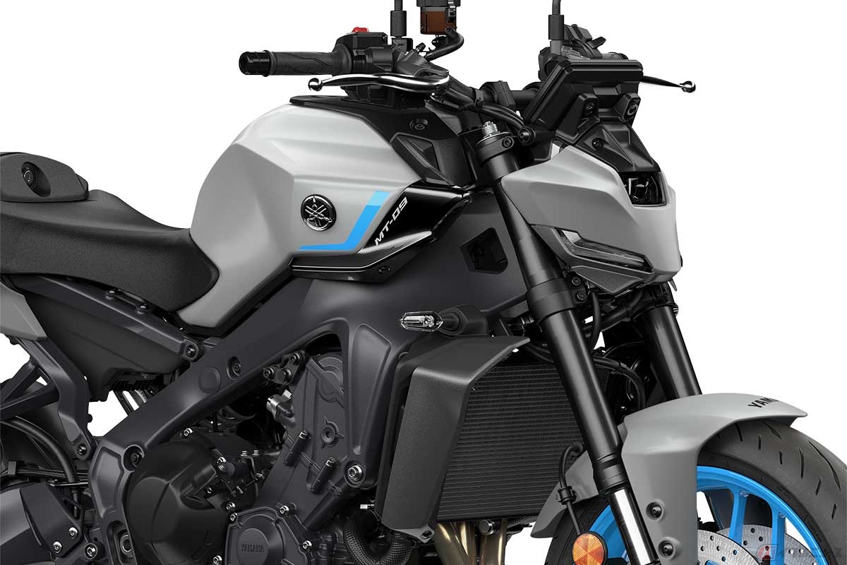 ヤマハ「MT-09」カラー：マットライトグレー