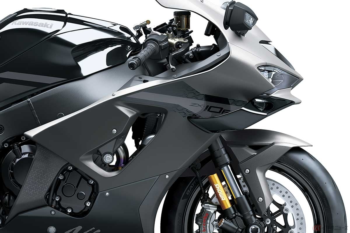 カワサキ「Ninja ZX-10R」レース専用モデル(写真はABS仕様)