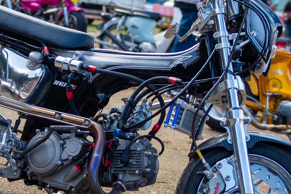 ホンダ「ベンリィ」をベースにしたカスタムバイク